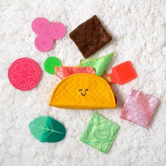 Melissa & Doug Multi-Sensory Soft Taco Fill & Spill Infant Toy image {8}