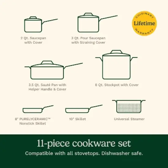 Cuisinart 11pc Professional Series Cookware Set image {8}