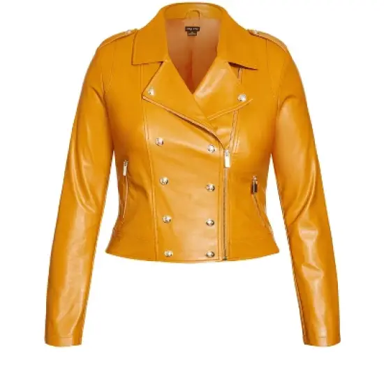 Women's Plus Size Megan Jacket - caramel | CITY CHIC image {6}