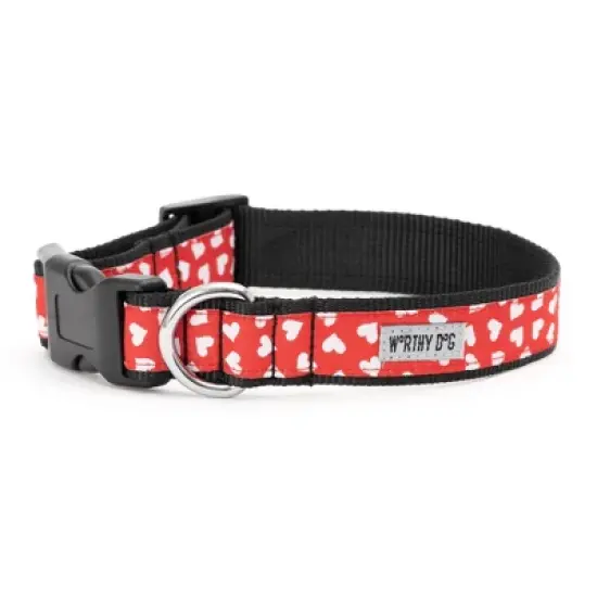 The Worthy Dog Be Mine Dog Collar image {3}