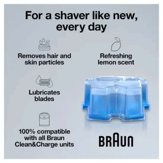 Braun Clean & Renew Refill Cartridges for Clean & Charge Systems CCR - 3pk image {2}