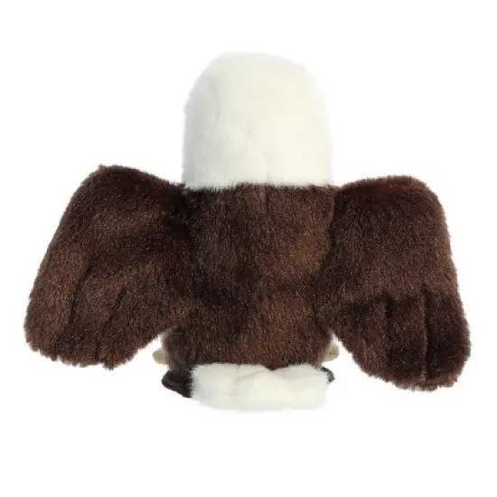 Aurora Mini Orion Eagle Shoulderkins Adorable Stuffed Animal Brown 4.5" image {3}