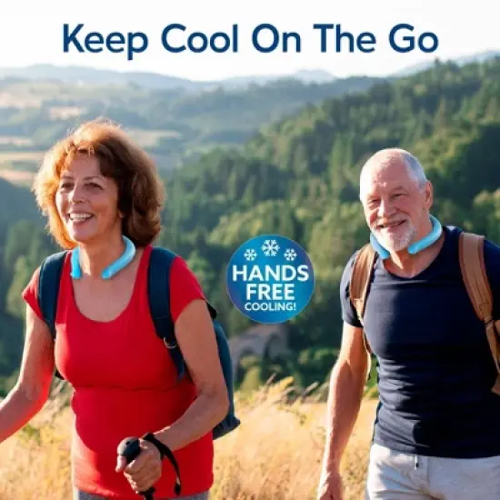 As Seen on TV Arctic Air Neck Chill Portable Fan image {2}