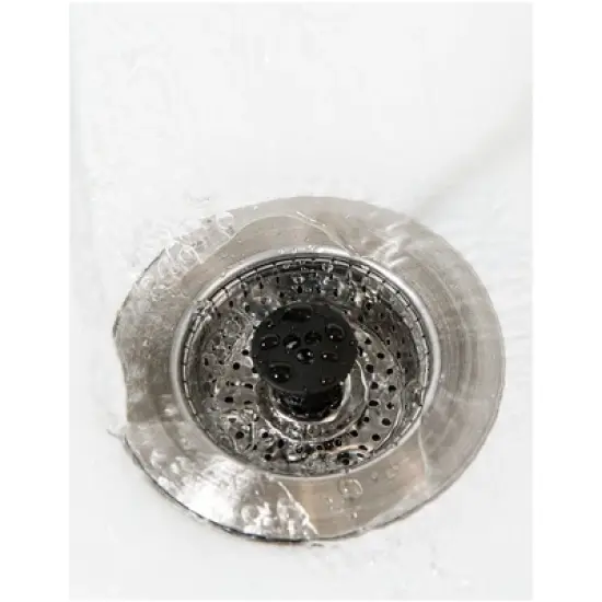 Kitchen SinkShroom (Stainless) Strainer with Built-in Anti-Clog Technology image {2}