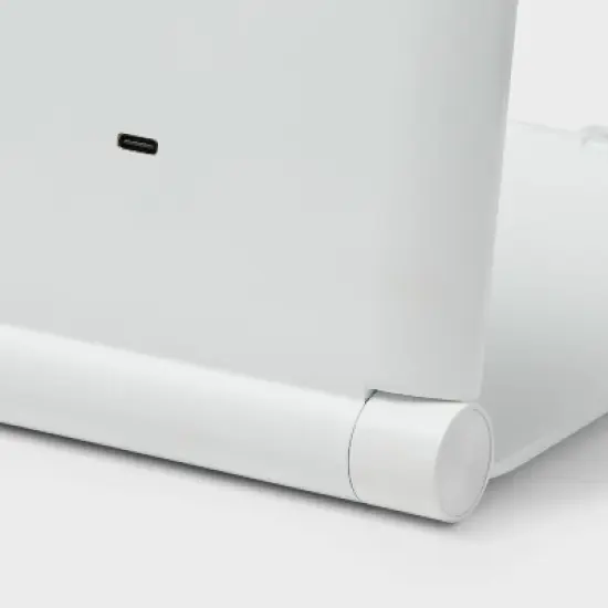 Lighted Travel Mirror with Cover - Room Essentials&trade;: Portable, Rectangular, 1X Magnification, LED Illumination image {3}