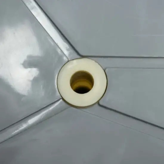 Outsunny Wooden Patio Cooler with Bottle Opener, 54Qt. Outdoor Beverage Cooler, Natural image {5}