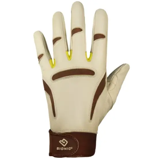 Bionic Women's Classic Grip 2.0 Gardening and Outdoor Work Gloves - Tan image {1}