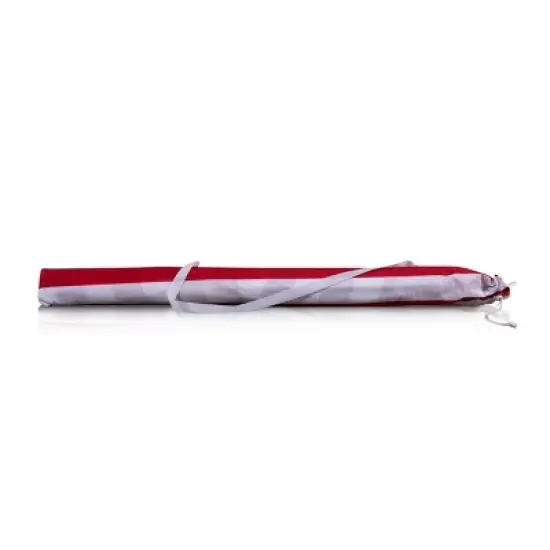 Oniva Portable Beach Stick Umbrella Cabana Stripe - Red image {2}
