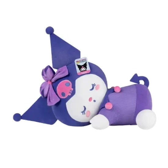 18" Hello Kitty Sleeping Plush Kuromi image {1}