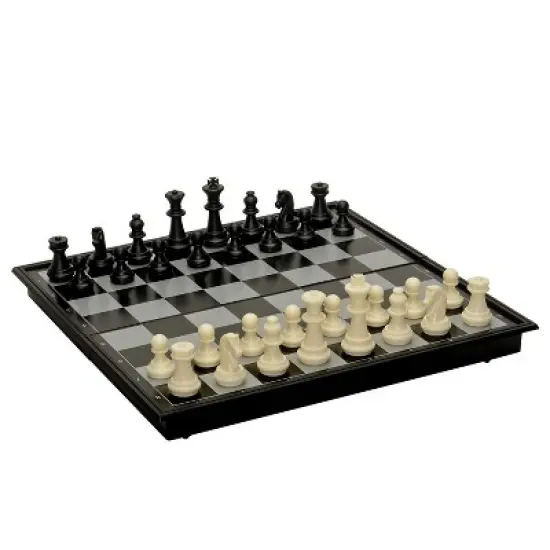 WE Games Travel Magnetic Folding Chess Set image {1}