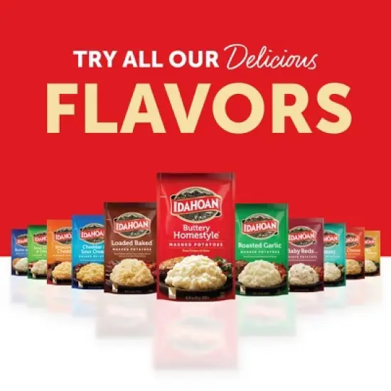 Idahoan Gluten Free Buttery Homestyle Mashed Potatoes - 4oz image {9}