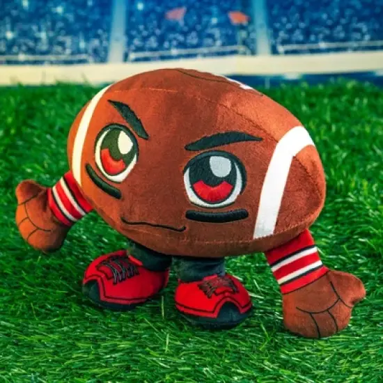 Bleacher Creatures Georgia Bulldogs 8" Kuricha Football Sitting Plush image {5}