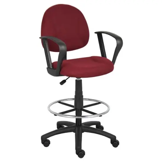 Drafting Stool with Footring and Loop Arms - Boss Office Products image {7}