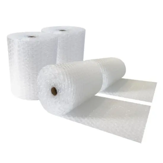 UOFFICE Roll of Bubble Cushioning Wrap - 24" Wide x 260 Ft. Long with Large 1/2" Bubbles image {7}