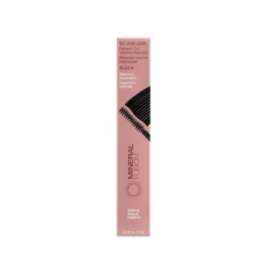 Mineral Fusion So Ageless Fanned Out Volume Mascara - Black - 0.3oz image {3}