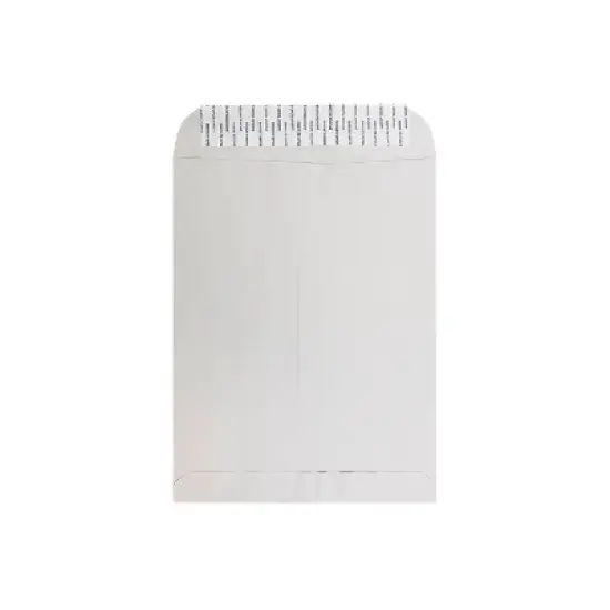 JAM Paper 10 x 13 Open End Envelopes w/Peel and Seal Closure Light Grey Kraft 12931116A image {1}