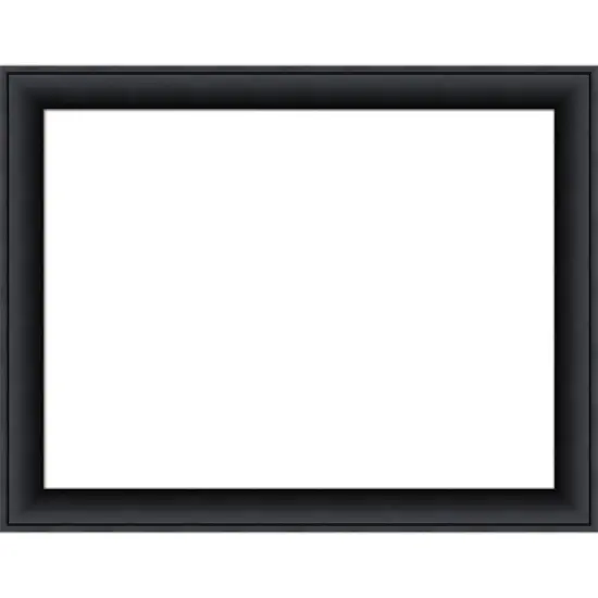 Amanti Art Nero Black Framed Dry Erase Magnetic Board image {11}