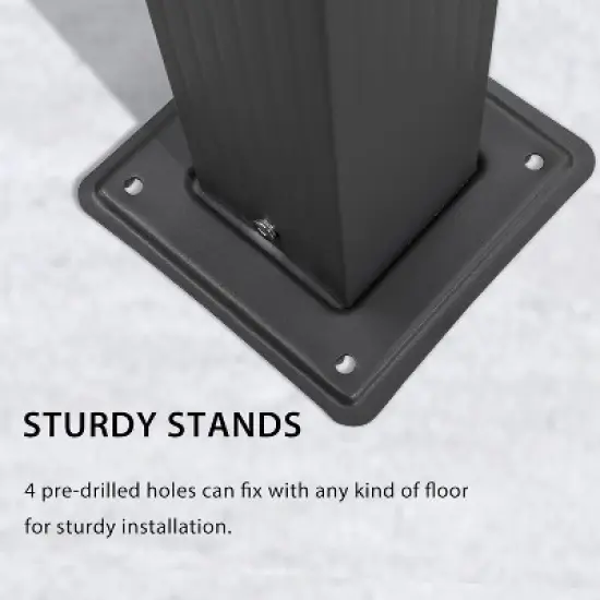 PURPLE LEAF Pergola Outdoor Retractable Pergola with Sun Shade Canopy Patio Metal Grape Trellis Pergola Grill Shelter Pergola for Porch Garden Yard image {6}