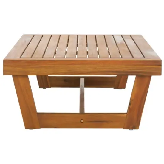 Dune Coffee Table - Indoor/Outdoor - PAT7330 - Natural - Safavieh image {6}