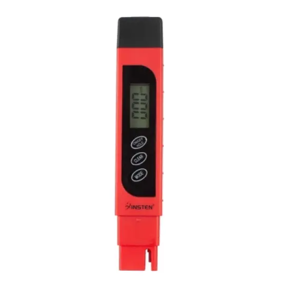 Insten - TDS Meter Digital Water Tester for Drinking Water, 3-in-1 TDS, 0-9999ppm, Temperature and EC Meter with Carrying Case image {8}