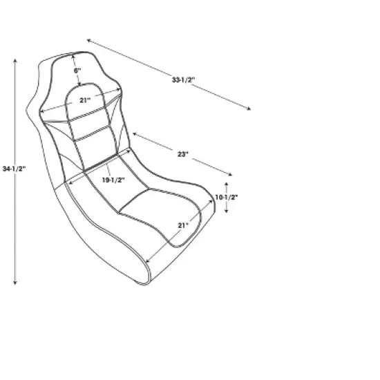 Jasper Game Rocking Chair - Linon image {10}