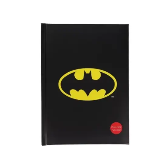 SD Toys DC Comics Batman Logo Light-Up Hardcover Notebook image {9}