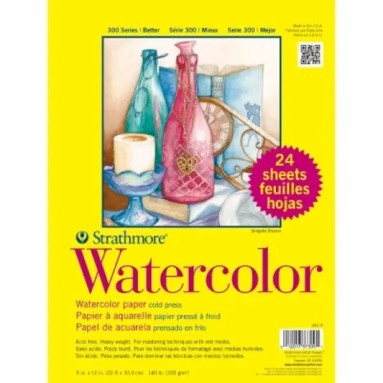 Strathmore Watercolor Class Pack 9"X12"-24 Sheets image {1}