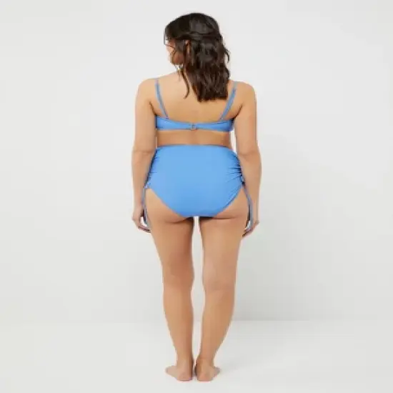 High Waisted 2-Piece Maternity Bikini | A Pea in the Pod image {4}