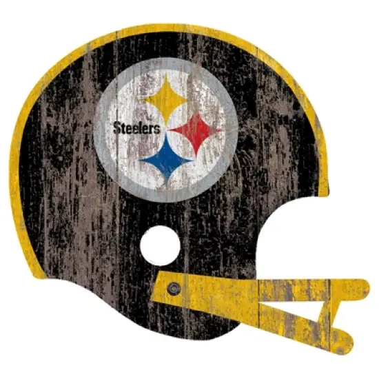 NFL Fan Creations Distressed Helmet Cutout Sign image {12}