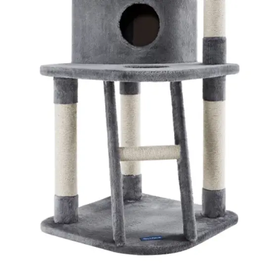 Sam's Pets Chachi 49"  Cat Tree In Gray image {5}