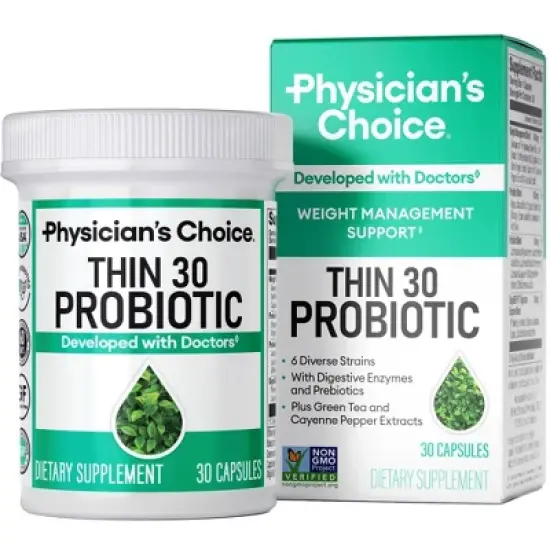 Physician's Choice Thin 30 15 Billion CFUs Probiotic Capsules - 30ct image {8}