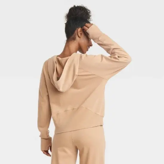 Women's 1/2 Zip Fleece Pullover - JoyLab&trade; image {1}