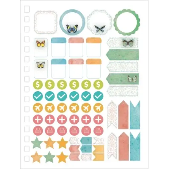 Lang 2023-24 Weekly/Monthly Planner 8.5"x7.75" File-It Butterflies image {5}