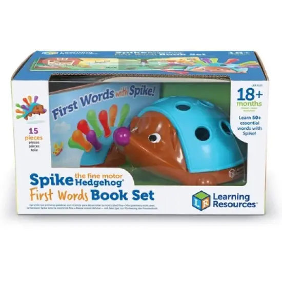 Learning Resources Spike the Fine Motor Hedgehog First Words Book Set image {3}