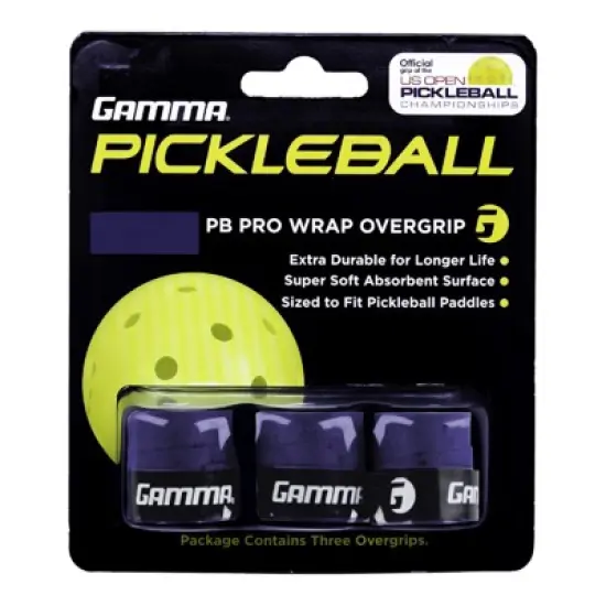 Gamma Pickleball Pro Wrap Overgrip (3 Pack) image {1}