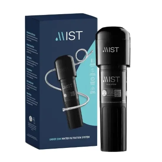 Mist Under Sink Water Filter System, Certified by IAPMO - 20,000 Gallon Capacity: Compatible with Standard Faucets image {6}