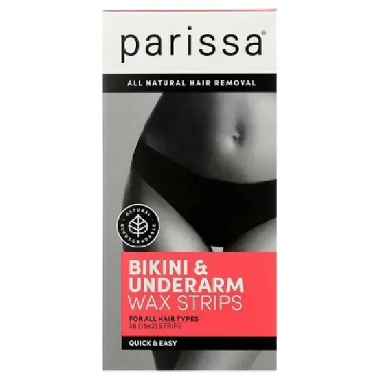 Parissa Bikini and Underarm Wax Strips - 36 ct image {1}