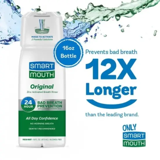 SmartMouth Original Mouth Wash - 16 fl oz image {2}