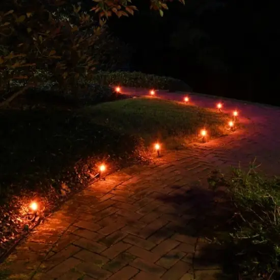 LumaBase Electric Pathway Lights with 10 Bulbs image {11}