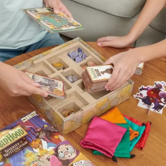 Spin Master Games Disney Robin Hood Sheriff of Nottingham Game, Family Board Games, Disney Gifts, Board Games for Family Night, for Adults & Kids Ages image {5}