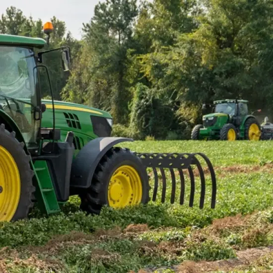 Lawn Rake, Pine Straw Rake Tow Behind - 125cm Work Width Dethatcher with 17 Steel Tines, Fits 2-Inch Receiver for Tractors, ATV/UTV image {5}