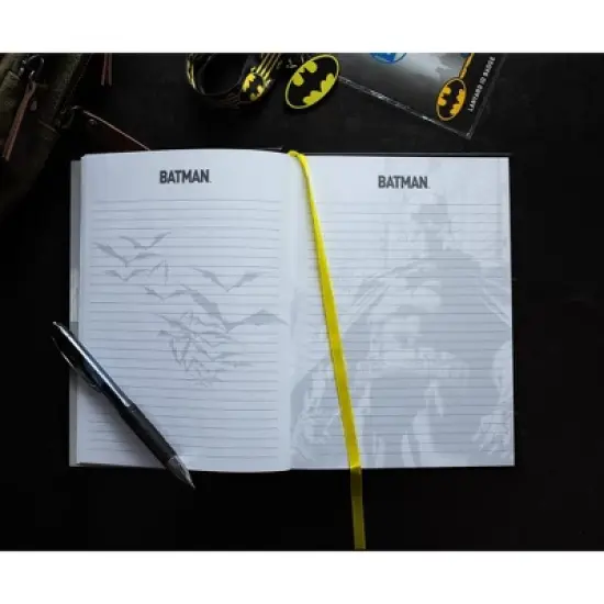 SD Toys DC Comics Batman Logo Light-Up Hardcover Notebook image {6}