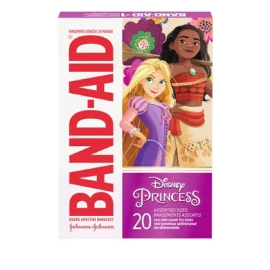 Band-Aid Disney Princess Adhesive Bandages - 20ct image {1}