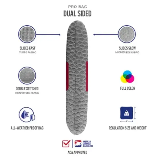 Gameday Madison Synergy Pro Gray Cornhole Bags (Set of 4) image {2}