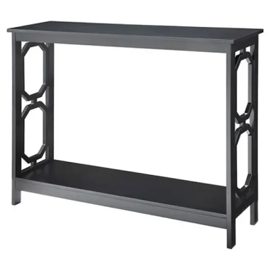 Omega Console Table with Shelf - Breighton Home image {8}