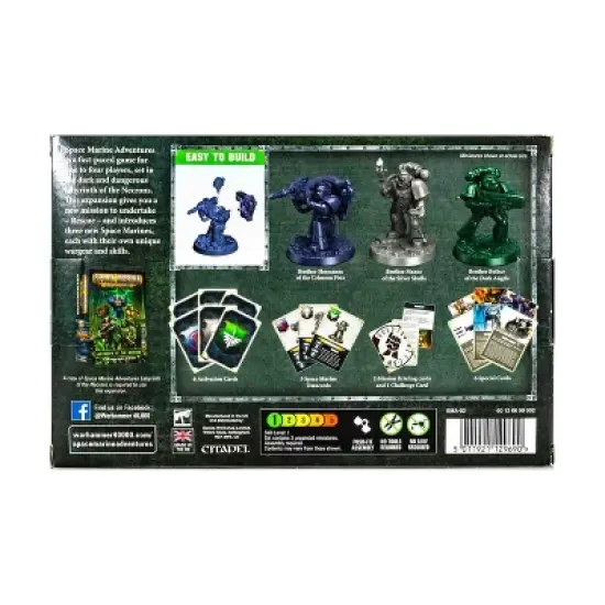 Warhammer Space Marine Adventures - Rescue Mission Pack Expansion Board Game image {1}
