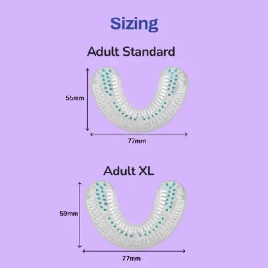 Autobrush Double-Sided Women's Nylon Toothbrush Head image {1}