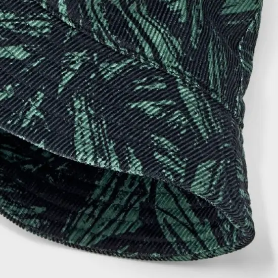 Houston White Adult Leaf Bucket Hat - Green image {3}