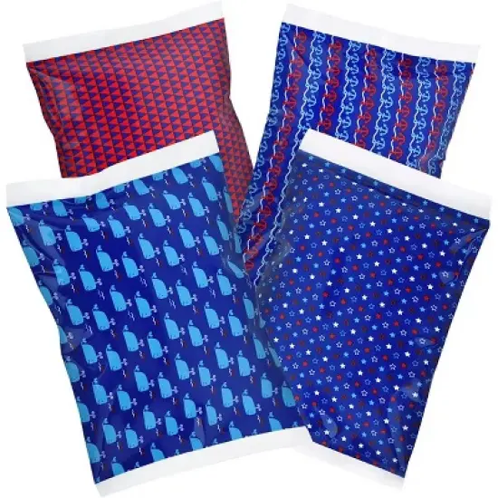 Thrive 4 Pack Small Reusable Ice Packs for Lunch Box or Cooler, Long Lasting, BPA Free image {8}