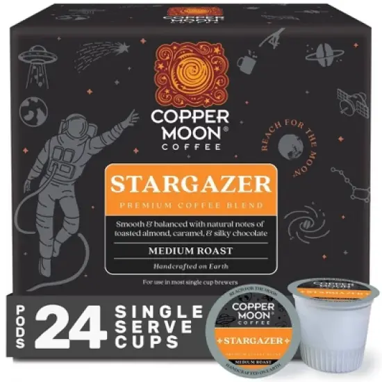 Copper Moon Stargazer Blend Medium Roast Coffee Pods - 24ct image {8}